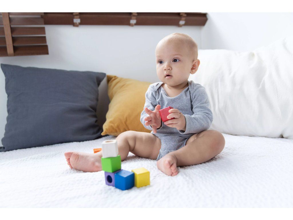 PlanToys PlanToys Smyslové kostky (9ks) - Obrázek 2