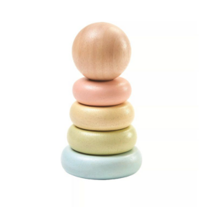 PlanToys PlanToys Stohovací kroužky (pastelové)