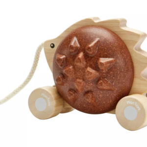 PlanToys PlanToys Tahací ježek - hnědý