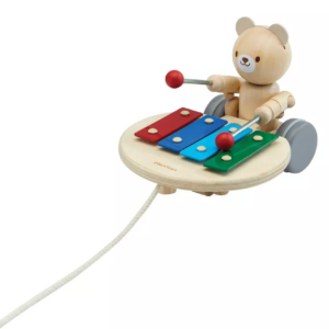 PlanToys PlanToys Tahací medvěd s xylofonem