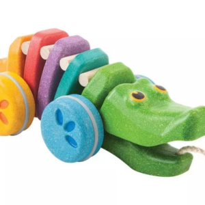PlanToys PlanToys Tančící krokodýl - duhový