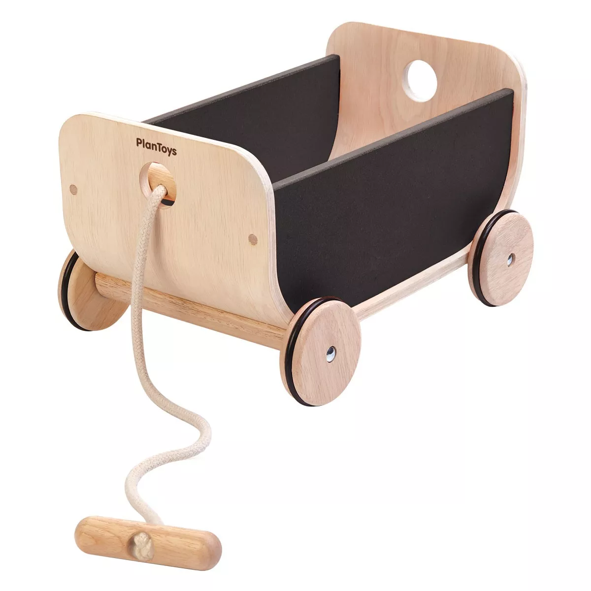 PlanToys PlanToys Vozík - černý