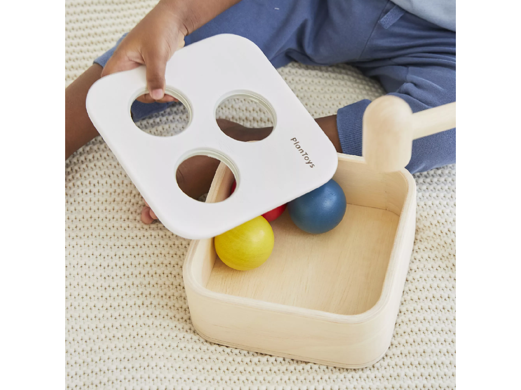 PlanToys PlanToys Zatloukání míčků - Obrázek 2