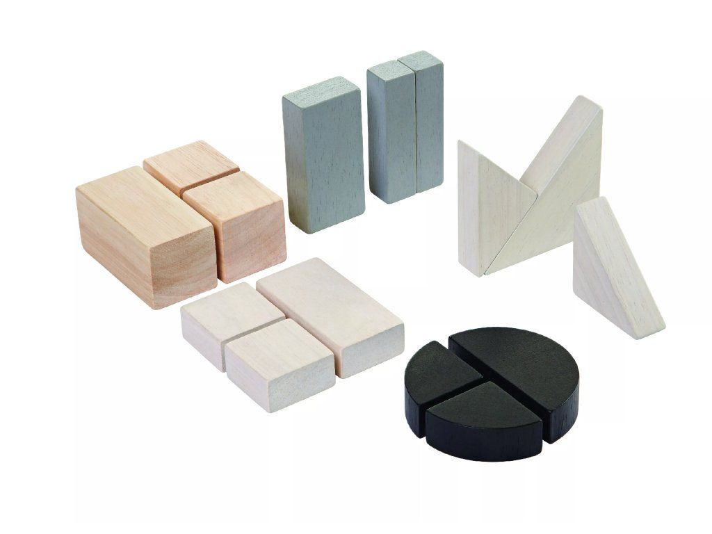 PlanToys PlanToys Zlomkové kostky