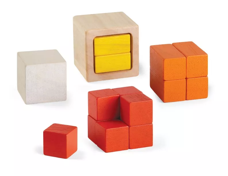 PlanToys PlanToys Zlomkové krychle - Obrázek 2