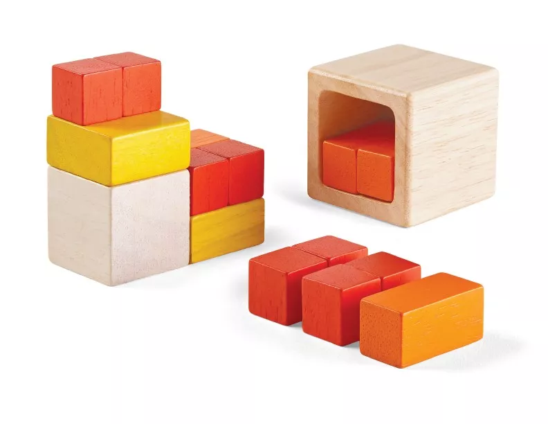 PlanToys PlanToys Zlomkové krychle