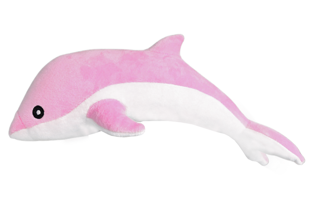 Plyšová hračka růžový delfín 70 cm
