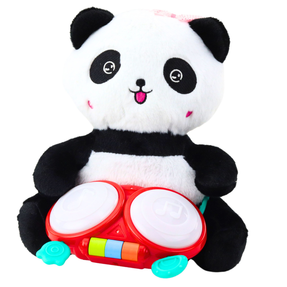 Plyšová panda s bubny a efekty - Obrázek 2