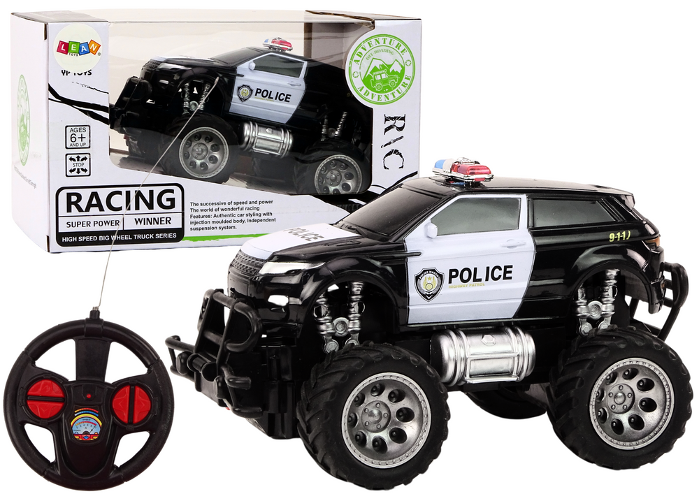 Policajní terénní auto RC 1:24 na dálkové ovládání