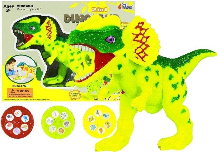Projektor na kreslení dinosauři 2v1