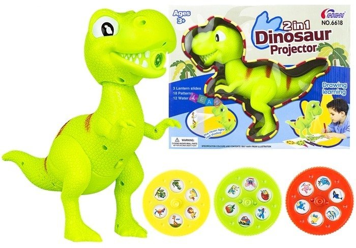 Projektor na malování 2v1 dinosaurus