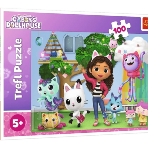 Puzzle Gábinin kouzelný domek 100 dílů Trefl