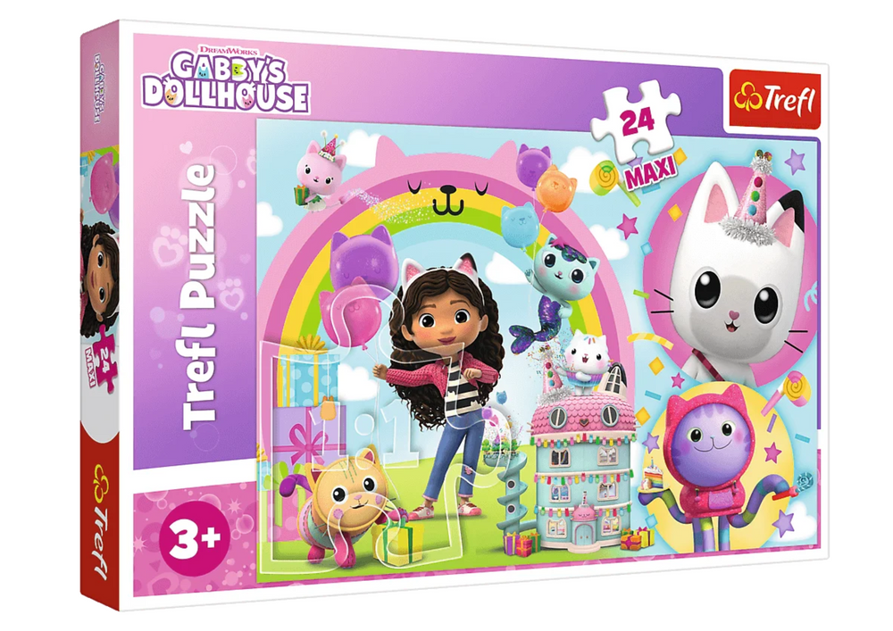 Puzzle Gábinin kouzelný domek 24 maxi dílků Trefl
