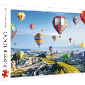 Puzzle Pohled na Kappadokii 1000 dílků Trefl
