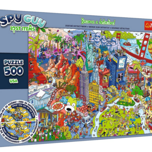 Puzzle Spy Guy Najdi rozdíly USA 500 dílků Trefl