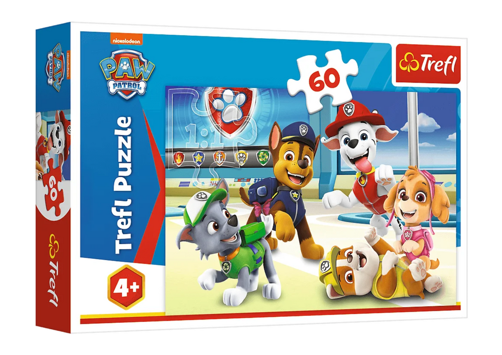 Puzzle Tlapková patrola Psí svět 60 dílků Trefl