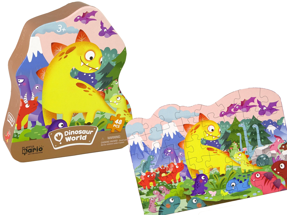Puzzle dinosauří svět 48 dílů