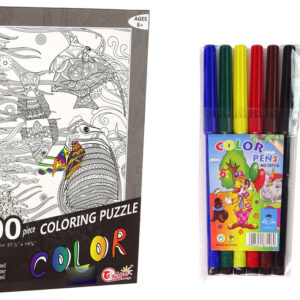 Puzzle k vymalování Ryby a Oceán 500 dílků