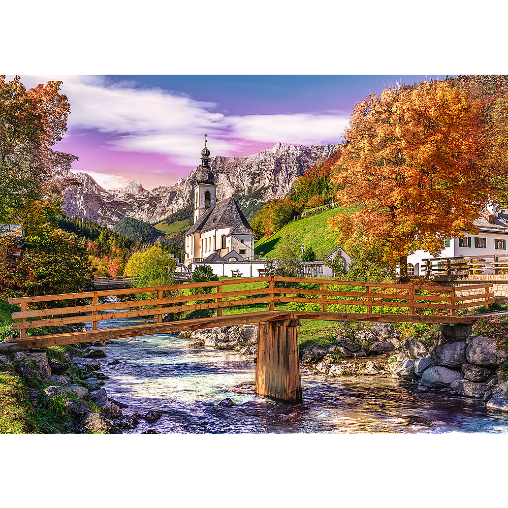 Puzzle podzimní Bavorsko 1000 dílků Trefl - Obrázek 2