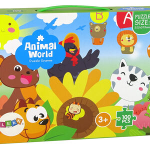 Puzzle pro děti Svět zvířat 100 dílků