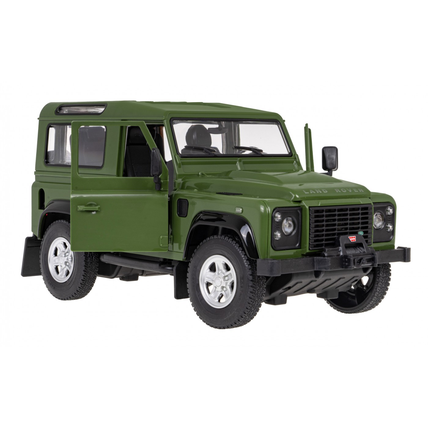 RASTAR Auto na dálkové R/C ovládání Land Rover Defender Rastar 1:14 zelené - Obrázek 2
