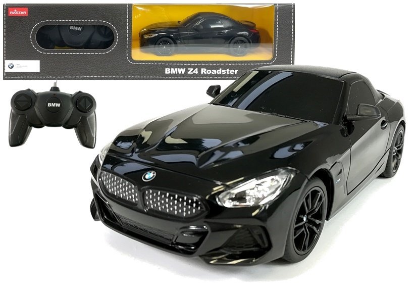 RASTAR Auto na dálkové ovládání R/C BMW Z4 Roadster 1:24 Rastar černé