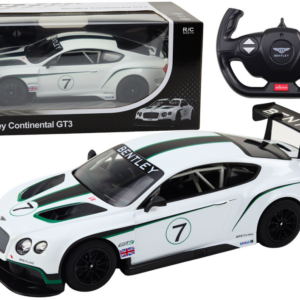 RASTAR Auto na dálkové ovládání R/C Bentley Continental GT3 1:14 Rastar bílé