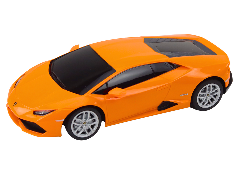 RASTAR Auto na dálkové ovládání R/C Lamborghini Huracan 1:24 Rastar oranžové - Obrázek 2