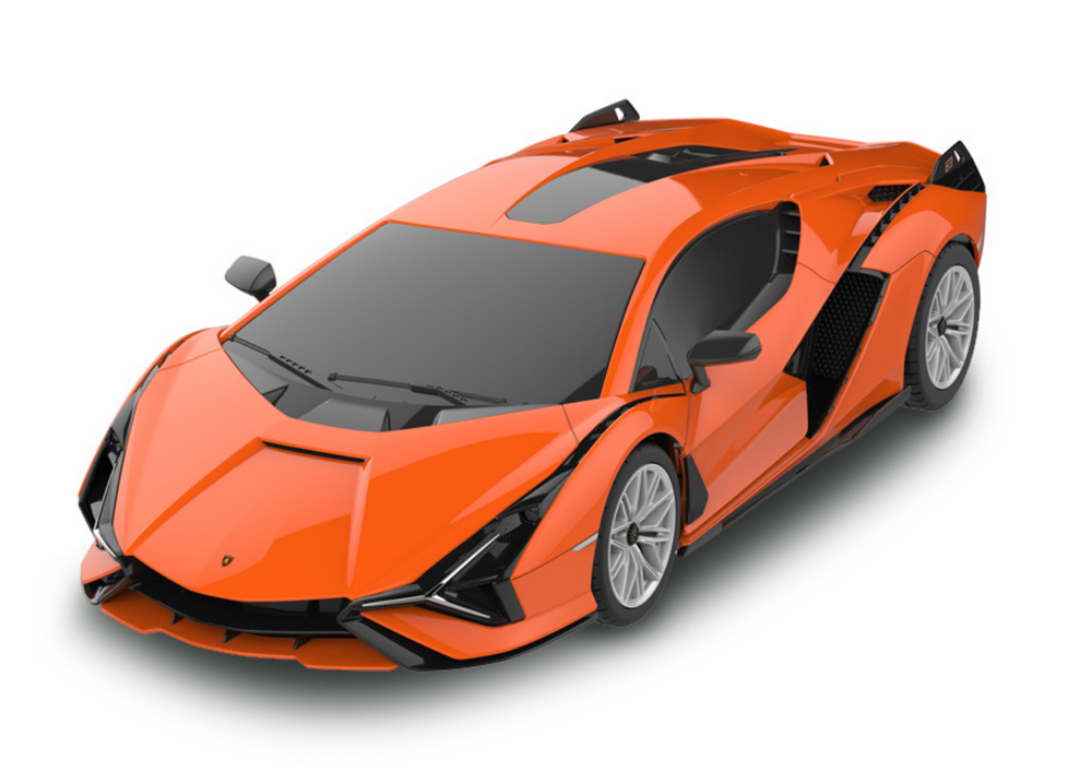 RASTAR Auto na dálkové ovládání R/C Lamborghini Sian 1:24 Rastar oranžové - Obrázek 2