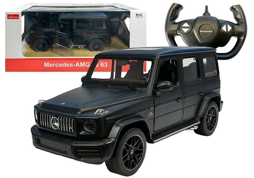 RASTAR Auto na dálkové ovládání R/C Mercedes G63 1:14 Rastar černé