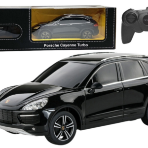 RASTAR Auto na dálkové ovládání R/C Porsche Cayenne Turbo 1:24 Rastar černé