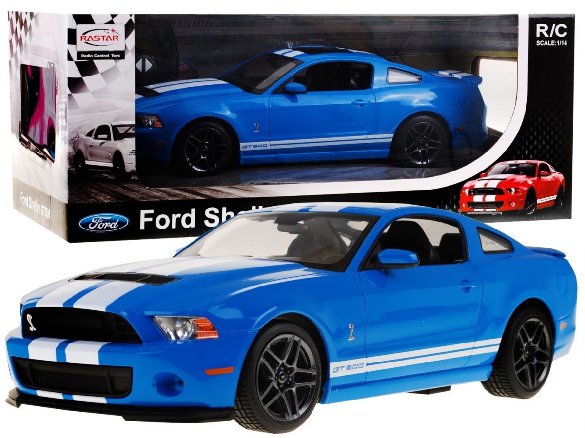 RASTAR RASTAR Auto na dálkové ovládání Ford Shelby GT500 1:14 modré