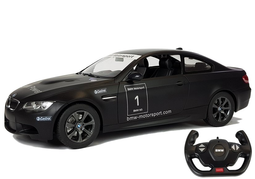 RASTAR RASTAR Auto na dálkové ovládání R/C BMW M3 1:14 černé - Obrázek 2