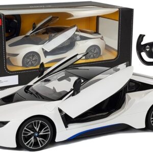 RASTAR RASTAR Auto na dálkové ovládání R/C BMW i8 1:14 bílé