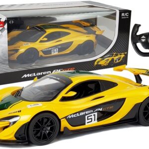 RASTAR RASTAR Auto na dálkové ovládání R/C McLaren P1 GTR 1:14 žluté