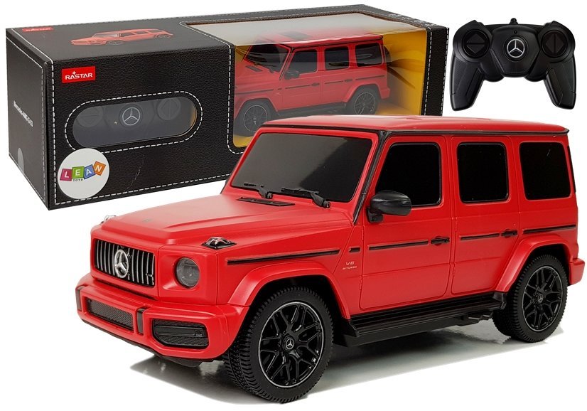 RASTAR RASTAR Auto na dálkové ovládání R/C Mercedes AMG G63 1:24 červené
