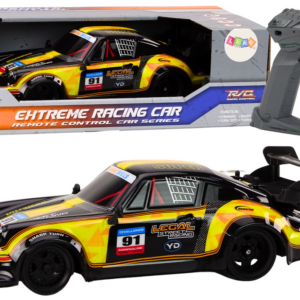 RC Auto na dálkové ovládání 1:16 gumové kola drift žluté