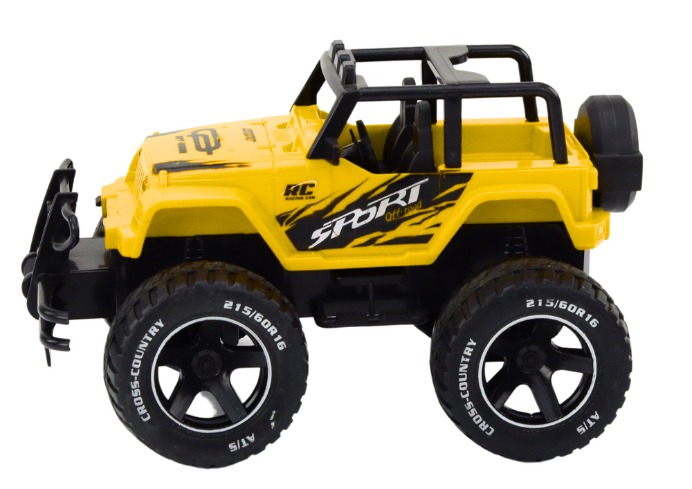 RC terénní auto 1:18 žluté dálkově ovládané - Obrázek 2