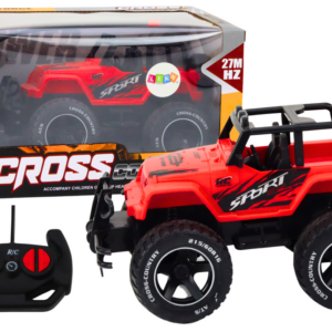 RC terénní auto na dálkové ovládání 1:18 červené