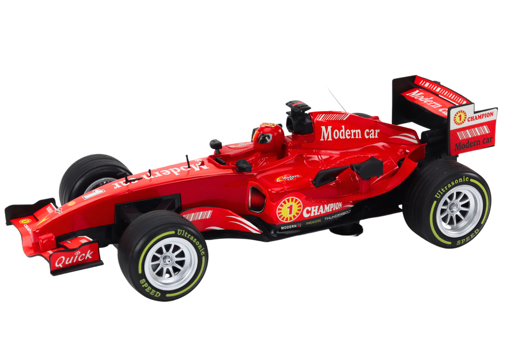 RC závodní auto 1:12 červené se světly a zvuky - Obrázek 2