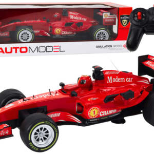 RC závodní auto 1:12 červené se světly a zvuky