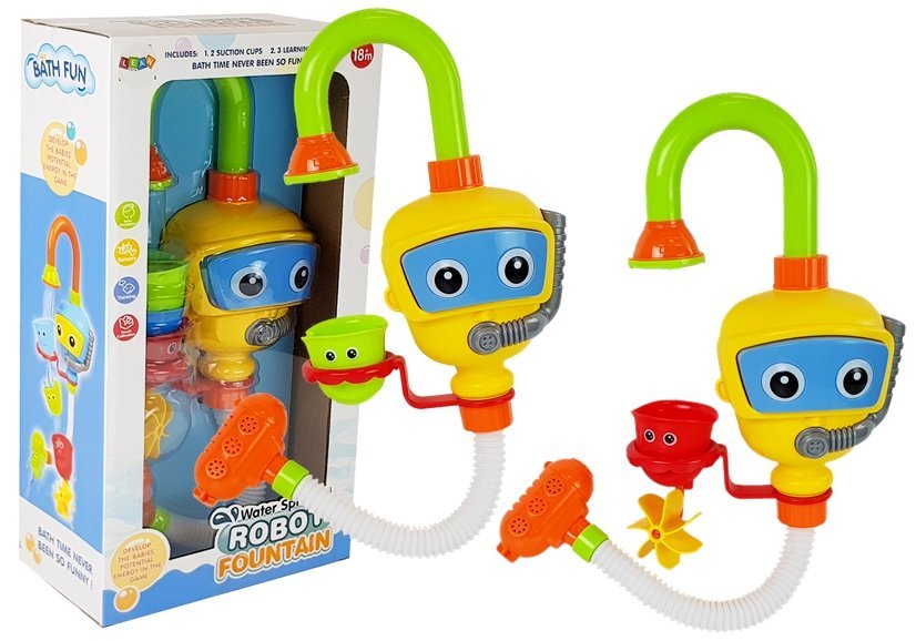 Robot fontánka do koupele pro nejmenší