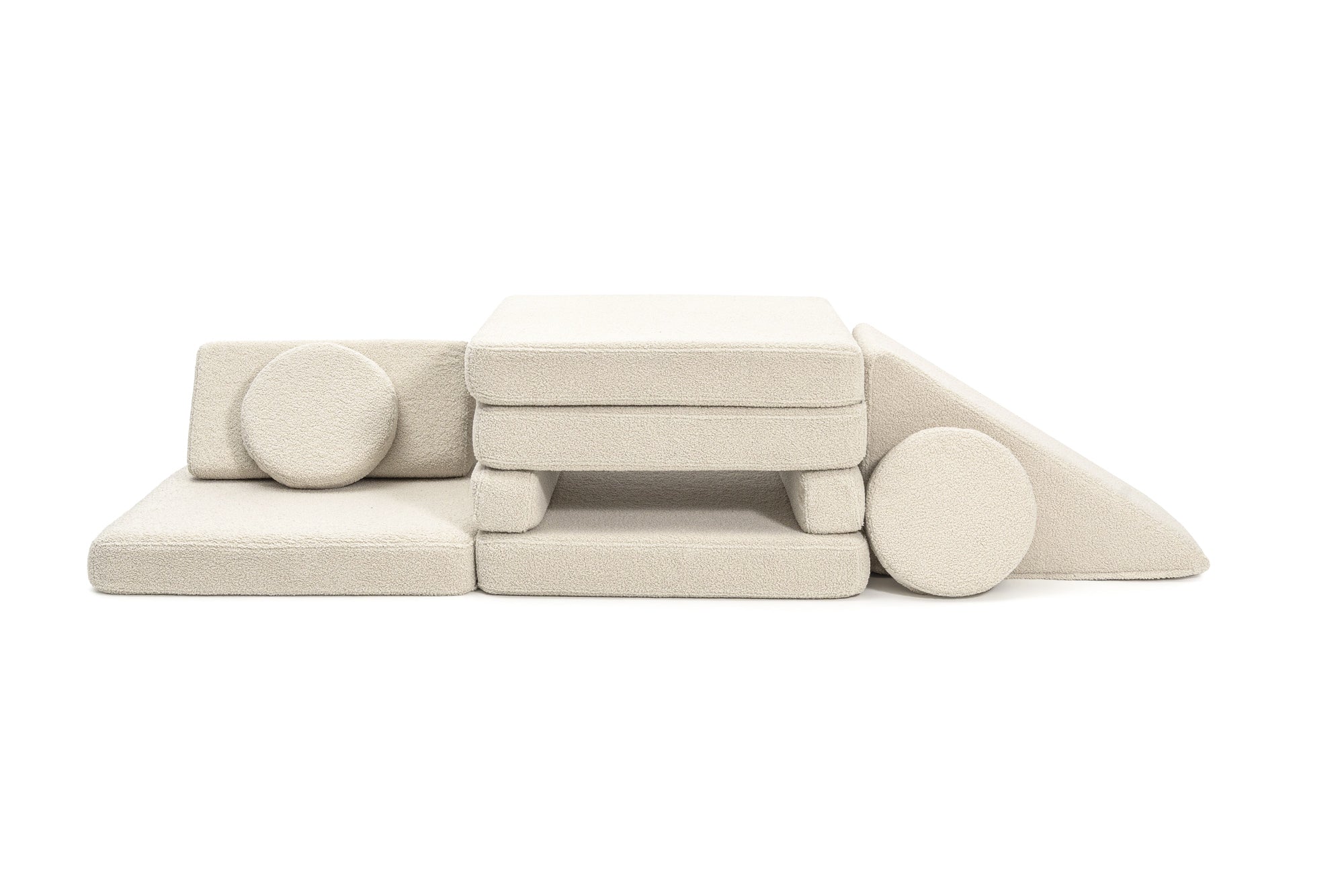 SHAPPY Dětská pěnová opěrka SLIDE SHAPPY ORIGINAL TEDDY Barva: Soft Cream - Obrázek 2