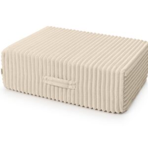 SHAPPY Dětská pružinová trampolína SHAPPY manšestr WAFFLE Barva: Cream Beige