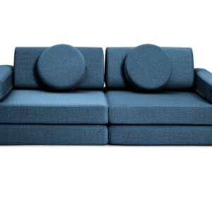 SHAPPY Dětská rozkládací pěnová pohovka SHAPPY PLAY mini Barva: Navy Blue