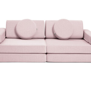 SHAPPY Dětská rozkládací pěnová pohovka SHAPPY PLAY mini Barva: Soft Pink