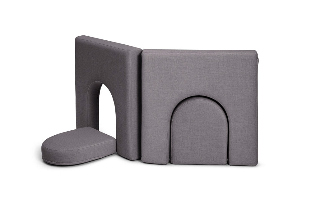 SHAPPY Dětské pěnové oblouky k sestavě SHAPPY ORIGINAL Barva: Dark Grey