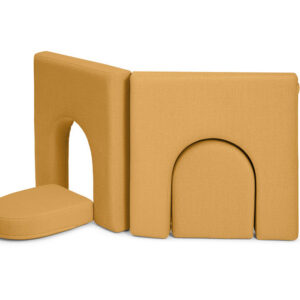 SHAPPY Dětské pěnové oblouky k sestavě SHAPPY ORIGINAL Barva: Mustard
