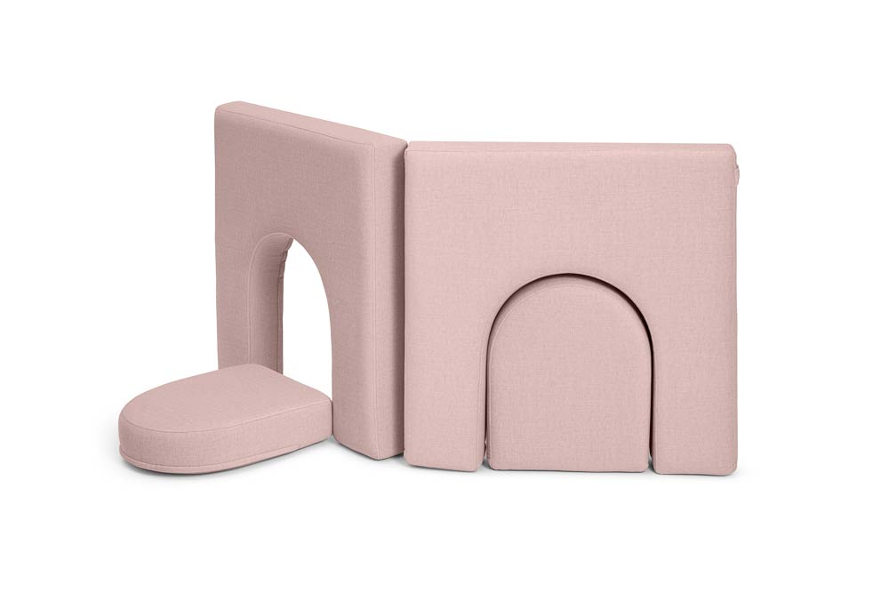SHAPPY Dětské pěnové oblouky k sestavě SHAPPY ORIGINAL Barva: Soft Pink