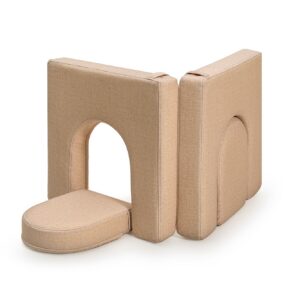 SHAPPY Dětské pěnové oblouky k sestavě SHAPPY ORIGINAL mini Barva: Camel